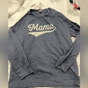 Mama Lightweight Raglan Crewneck